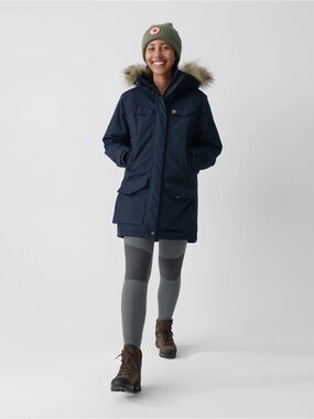 Fjallraven Women’s Nuuk Parka - Navy Blue